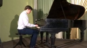 Александр Дьяков(фортепиано)" Аллеманда"-И.С. Бах