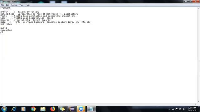 Selenium Automation Test Framework Discussion and Creation POC of ZeroApp Part 1 FW Basics смотреть онлайн