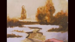 Свойства масляных красок. Техника живописи