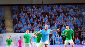 Феноменальный гол издали Aguero Manchester City, перекинул вратаря FIFA 2020 GAMEPLAY PS4 SLIM