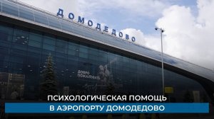 Психологическая помощь в аэропорту Домодедово