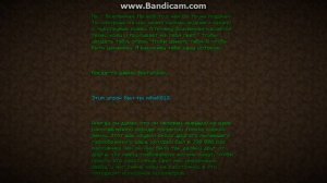 Титры из майнкрафт на русском