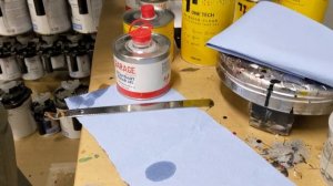 Быстрый лак для авто. Ускоритель сушки. Тест на скорость полимеризации. Колормаркет.