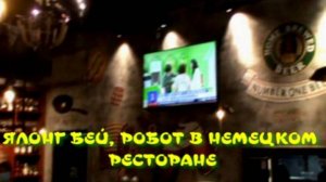 Робот в  немецком ресторане. бухта Ялонг бей, о. Хайнань,