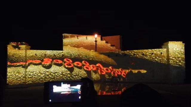 Световое шоу "Отстаивайте же Севастополь" на Малаховом кургане (2018)