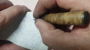 Переделка топора.Рисунок на топоре,травление.