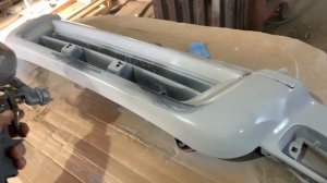 Перекрашиваем передний и задний бампер от Toyota Hilux Surf.