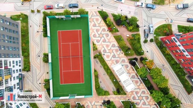 Обзор с воздуха ЖК «Новая Звезда» (Сосенское) (аэросъемка: август 2019 г.) смотреть онлайн