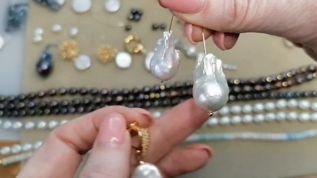 ДЕЛАЮ УКРАШЕНИЯ ИЗ ЖЕМЧУГА.