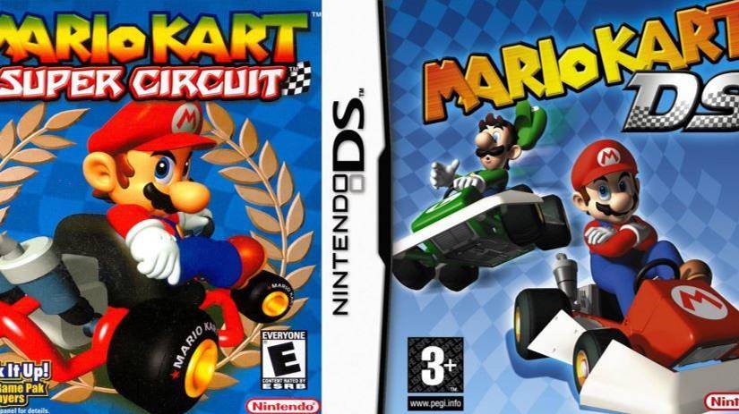 Mario Kart - Обзор портативных игр ( Gameboy Advance + Nintendo DS )