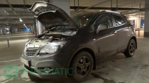 Работа амортизаторов (упоров) капота для Opel Mokka (арт. KU-OP-MO00-00) от upory.ru