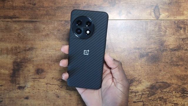 OnePlus 11 5G Aramid Fiber Bumper Case Black $39.00