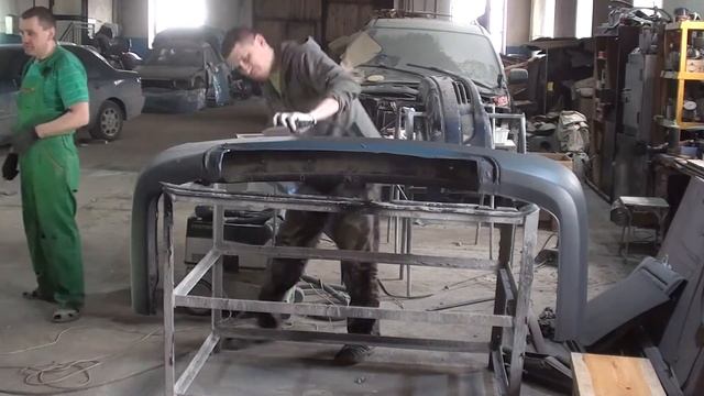 ACURA Ремонт бамперов и капота смотреть онлайн