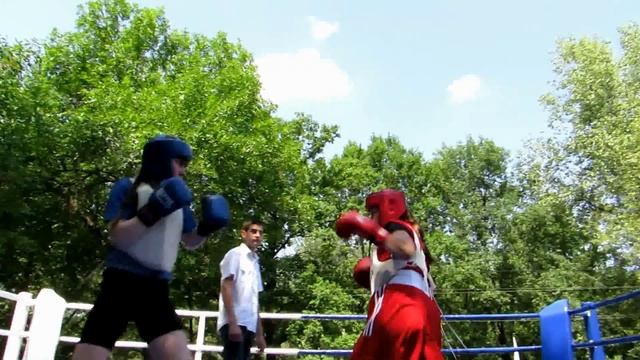 Бокс девочек.Boxing girls.