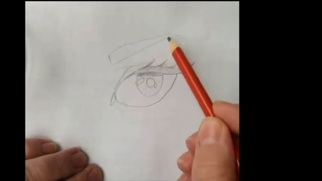 Как нарисовать глаз, легко и просто смотреть онлайн