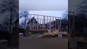 Каркасный дом 3х6 своими руками часть 1