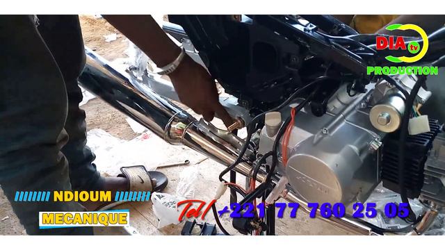 Montage Moto , Ndioum mécanique (Garage Saidou Tall) смотреть онлайн