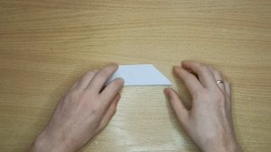 Оригами \ Голубь из листа А4 \ Птица