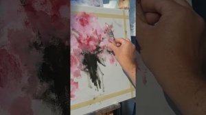 Как рисовать цветы" букет пионов".Уроки рисования поэтапно с Макс Скоблинский.olmalkurse.malerei