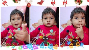 Dance with Jingle bells Ho-ho-ho Merry Christmas and Happy New year 2021
