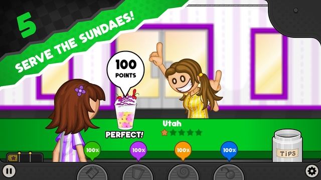 Papa's Freezeria Deluxe смотреть онлайн