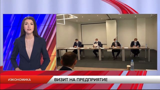 Николай Любимов ознакомился с работой стекольного завода смотреть онлайн