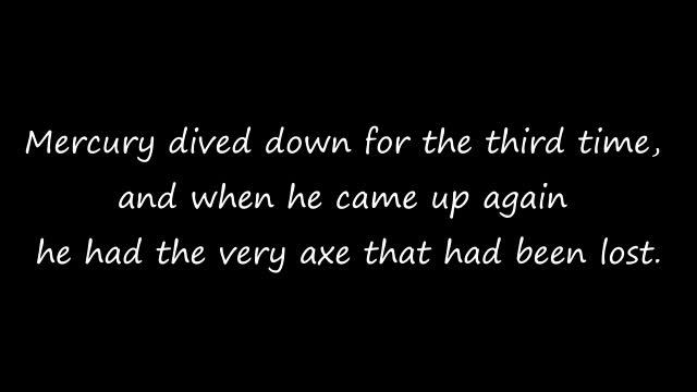 Aesop Fables - MERCURY AND THE WOODMAN смотреть онлайн