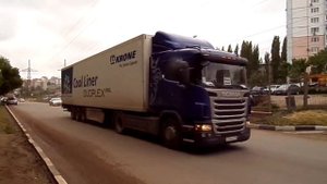 1.06.2013. Грузовой автомобиль 'Scania-G380'.