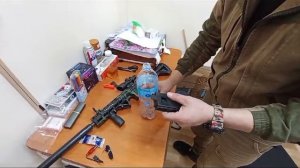 наполнение орбизами магазина, стрельба М416
