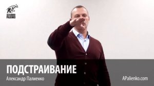 Подстраивание. Александр Палиенко.