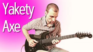 Cоло на электрогитаре в стиле кантри.  Yakety Axe -  Chet Atkins. Гитарист - Алексей Левин.