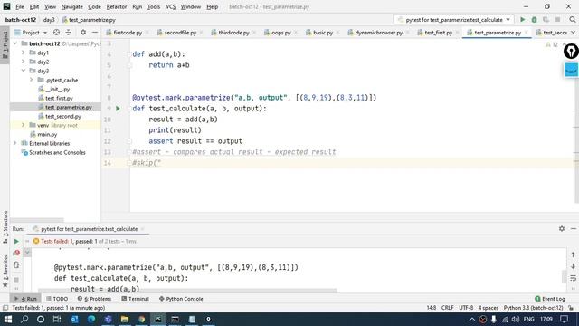 Trial Class 3 for Selenium Python Training