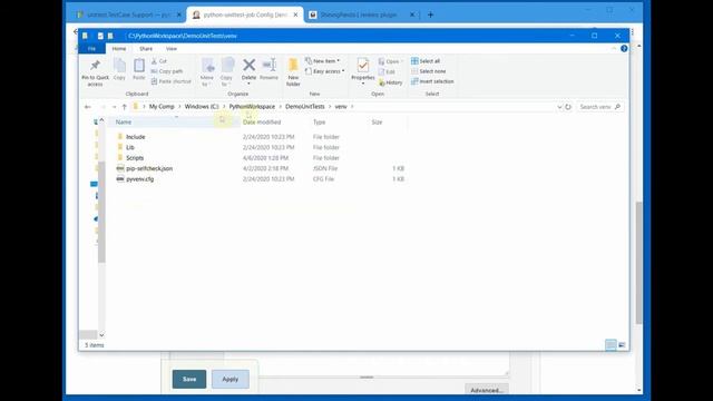 Python Unittesting: Use Jenkins to Execute UnitTests