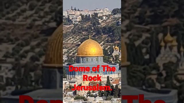 Dome of The Rock a place where Muslims goes to pray in Jerusalem