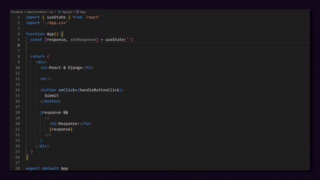 React & Django Integration in 7 Minutes смотреть онлайн