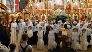 Часть 1. Тропарь и кондак Рождеству Христову. 08.01.2020