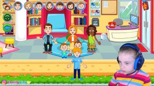 Игры для девочек и для мальчиков My Town На улице После школы