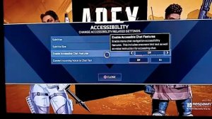 Как включить чат в Apex|На пс4!