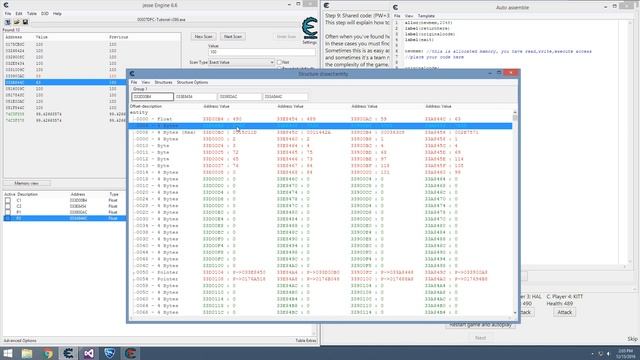 Introduction to Cheat Engine - Tutorial Step 9 - Shared Code Hooking смотреть онлайн