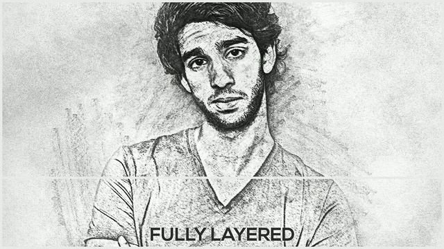 Chalk Sketch Photoshop Effect | Transform Your Photos to Art смотреть онлайн