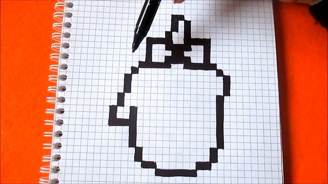 Осенний единорог © Как рисовать по клеточкам How To Draw Autumn Unicorn Pixel Art