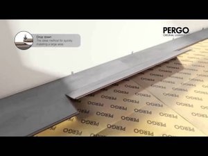 Как укладывать ламинат Pergo (Бельгия) с замком PerfectFold 3.0
