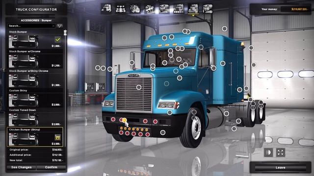 [ATS/ETS 2] Обзор мода Freightliner FLD 120