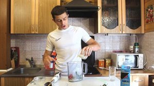 Смузи из клубники с молоком / Вкусный пп перекус за 5 минут