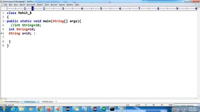 What is an Identifiers|Rule of Identifier Core java online Session смотреть онлайн
