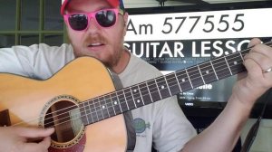 How To Play Michelle guitar Sir Chloe // easy guitar tutorial beginner lesson easy chords