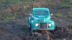 Не будь как все! ... Стиль 50-х годов в тренде. Обзор на ROCHOBBY Magnum 4x4 OffRoad Truck