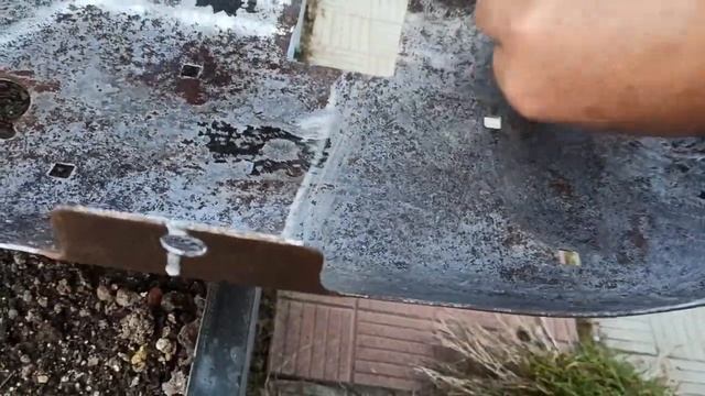 ТЕСТ - очиститель ржавчины ЦИНКАРЬ и ОМЕГА.