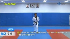 тэгук О джан 5 - на синий пояс  (4 гып)