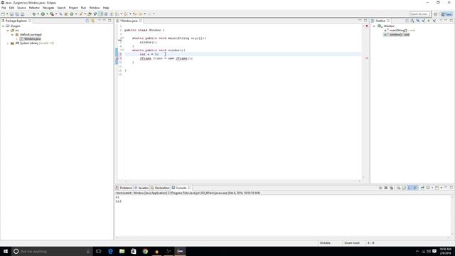 Java Game Development # 2 (Making a Window) смотреть онлайн